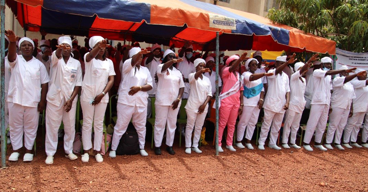 La première promotion LSIO de l’ENSP de Ouagadougou fait sa sortie officielle